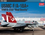 Academy 12627 USMC F/A-18A+ VMFA-232 RED DEVILS 