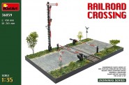 MiniArt 36059 RAILROAD CROSSING / Bahnübergang 