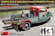 MiniArt 38063 Tempo E400 Railway Maintenance Truck 