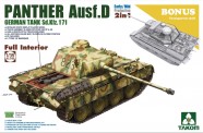 Takom 2103 Panther Ausf. D - Full Interior Kit 