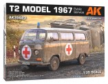 Modellbau AK35023 VW T2b Bus Bundeswehr San (1972) 
