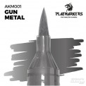 Modellbau AKM001 AK Interactive: Playmarker Gun Metal 