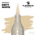 Modellbau AKM004 AK Interactive: Playmarker Dirty White 
