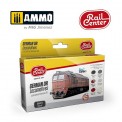 Modellbau AMMO-R1004 Farbset: German DR Locomotives Epoch IV 
