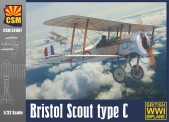 Modellbau CSM32007 Bristol Scout (type C) 