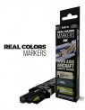 Modellbau RCM110 AK: Set 3 Real Colors Marker WWII Axis A 