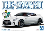 Aoshima 05639 The Snap Kit Nissan GT-R , white 