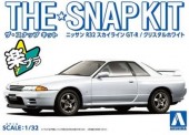 Aoshima 06354 Nissan R32 Skyline GT-R - Crystal white 