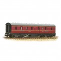 Graham Farish 374-885A LMS Stanier 50ft Full Brake LMS Crimson 