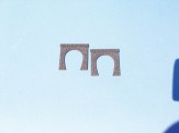 Heki 3123 Tunnelportale eingleisig N, 2 Stück 