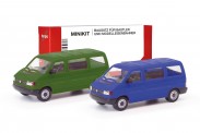 Herpa 012805-002 MiniKit VW T4 Bus olivgrün/ultramarinbl 