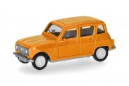 Herpa 020190-010 Renault R4 orange andalou 