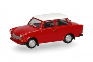 Herpa 020763-008 Trabant 601 Lim. rot (Dach weiß) 