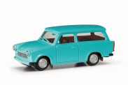 Herpa 020770-007 Trabant 601 Universal pastelltürkis 