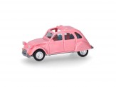 Herpa 020824-008 Citroen 2CV offen rosa 
