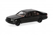 Herpa 020947-002 MB 600 SEL V12 schwarz (BRABUS) 