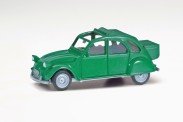 Herpa 027632-005 Citroen 2CV mit Queue signalgrün 