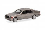 Herpa 030946-002 MB 600 SEL V12 rauchsilber (BRABUS) 