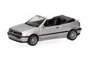 Herpa 031547-002 VW Golf III Cabrio titansilbermet.