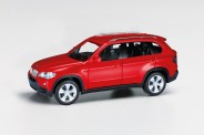 Herpa 033695-006 BMW X5 vermillion rot met. 