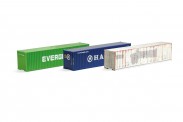 Herpa 066730-002 Spur TT: Container Set Evergreen/Hanjin 