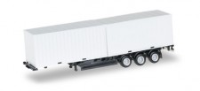Herpa 076494-002 Krone 2x 20ft Container-Auflieger 