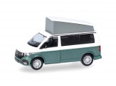Herpa 096805-004 VW T6.1 California candyweiß/green-met 