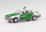 Herpa 097055 BMW 3er (E30) Lim. Polizei grün/weiß 