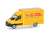 Herpa 098656 MB Sprinter Foodtruck Eier/Geflügel/Wurs 