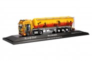 Herpa 122351 MAN TGX GX Silo-SZ Melmer/Rudolf Diesel