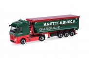 Herpa 318518 MB Actros SS Stahlmulden-SZ Knettenbrech