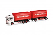 Herpa 319317 MAN TGS TM Abrollmulden-HZ Edelhäuser 