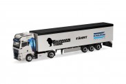 Herpa 320085 MAN TGX GX Schubboden-SZ Baumann