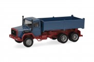 Herpa 320276-002 Basic: Iveco Hauber Kipp-LKW 3a blau 