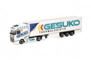 Herpa 320641 DAF XG Kühlkoffer-SZ GESUKO