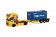 Herpa 320672 DAF XG+ 20ft C-SZ Acargo/Open Top Hanjin