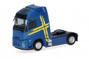 Herpa 321433 Volvo FH Aero GL XL SZM (2a) blau 