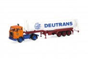 Herpa 321600 Volvo F88 Silo-SZ Deutrans 