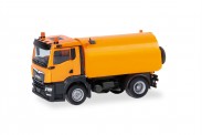 Herpa 321617 MAN TGS NN Kehrmaschine orange
