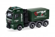 Herpa 321686 MAN TGX GX Schwerlast-SZM Mayer 