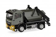 Herpa 321716 MAN TGS NN Absetzkipper AK12 grau/gelb 