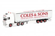 Herpa 321815 Scania CS20 HD GP-SZ Coles & Sons 