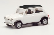 Herpa 421058 Mini Cooper weiß / Dach schwarz 