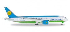 Herpa 530040 Boeing 787-8 Dremliner Uzbekistan Airway 
