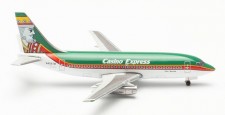 Herpa 535694 Boeing 737-2H4 Casino Express grün 