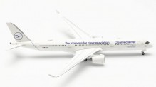 Herpa 536653 Airbus A350-900 Lufthansa CleanTechFlyer 