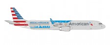Herpa 537162 Airbus A321 AA American Airlines 