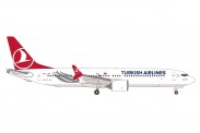 Herpa 537483 Boeing 737 Max9 Turkish Airlines 