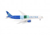 Herpa 538565 Boeing 787-9 Dreamliner United Airlines 