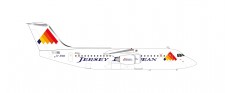 Herpa 572828 Bae 146-300 Jersey European Airways 